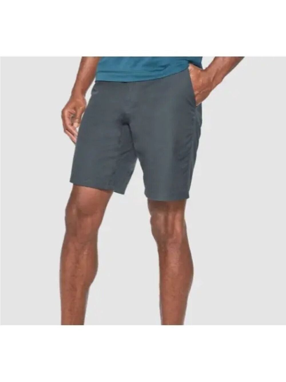 Lululemon Commission Shorts Men's Size 30 Grey Qwick Chino 9" inseam